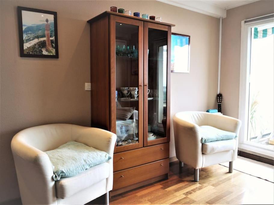 ניס La Prom - A Two Bedroom Apartment With A Sea View מראה חיצוני תמונה